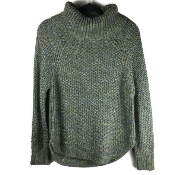 Raglan Sleeve Knit Sweater Medium 
